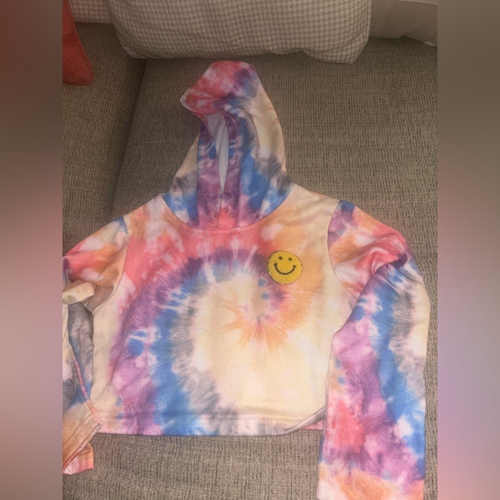 Lot of 5 sweatshirts, cardigans and hoodies for girls size 6 - Picture 9 of 14